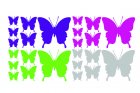 Schmetterlinge - Wandtattoo Schmetterlingsset Bild 2