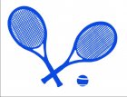 Tennis Wandgestaltung Bild 2