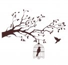 Wandtattoo Baum mit Vogelkäfig Bild 2